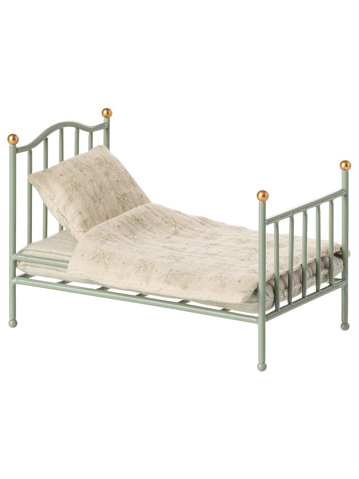 MAILEG | Vintage eenpersoonsbed, Muis - Mint