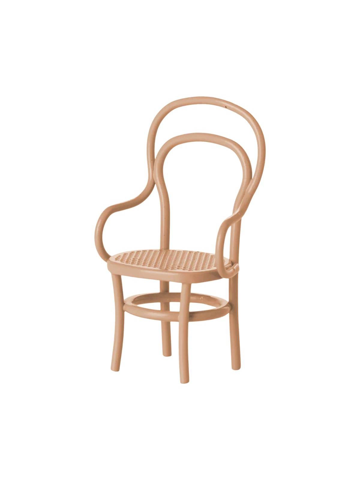 MAILEG | Vintage stoel, Muis - Donker poeder
