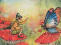 ANSICHTKAART | Herfstdroom | ANNE ILLUSTRATIES
