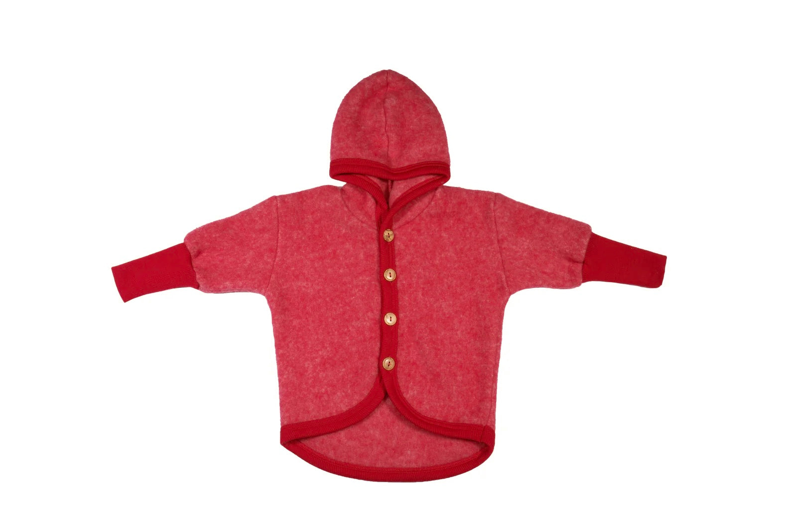 COSILANA | Jasje van wolfleece (rood)