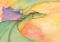 ANSICHTKAART | Drakenvlucht | ANNE ILLUSTRATIES