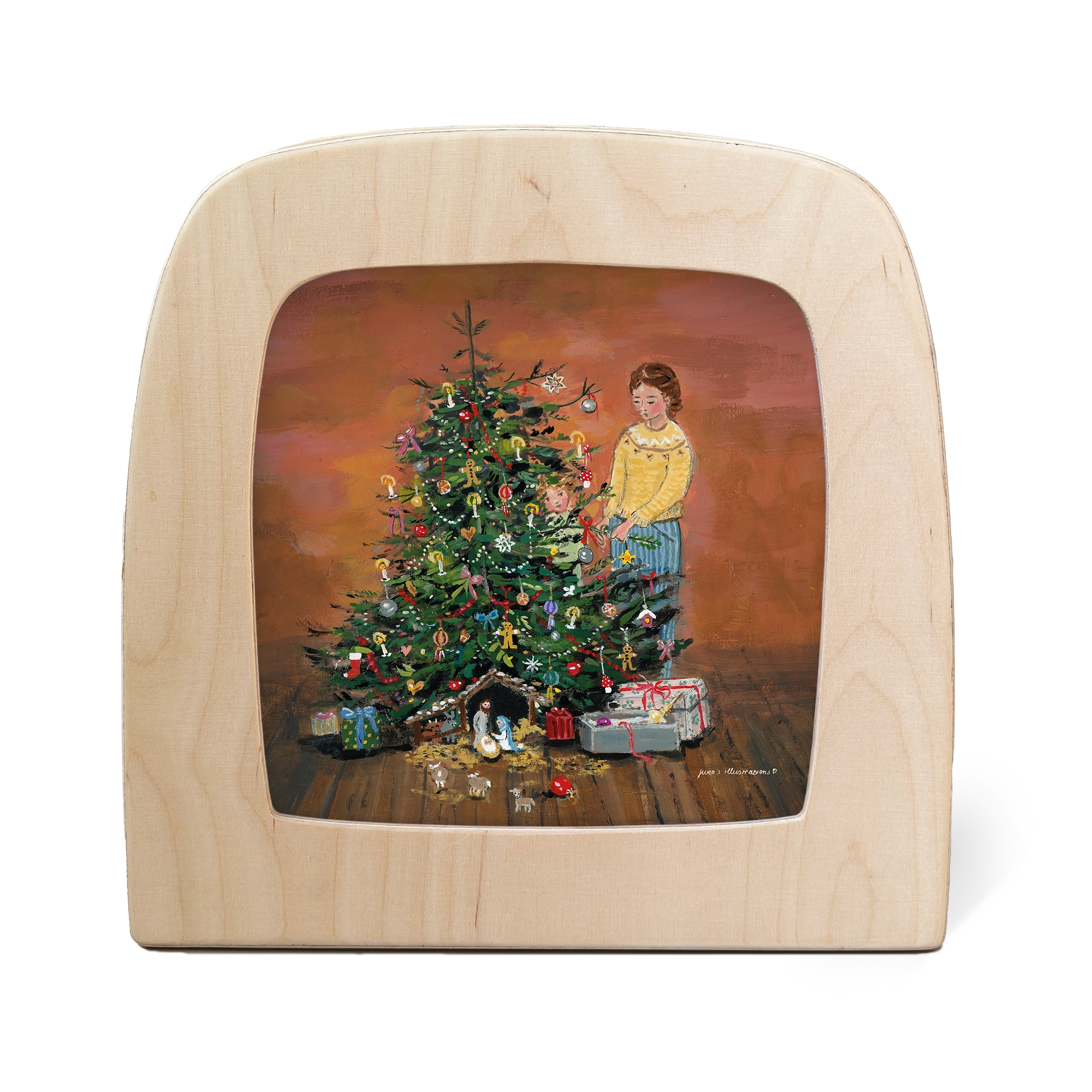 TOVERLUX | silhouet | GWEN’S ILLUSTRATIONS | Tree Traditions