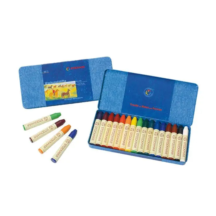 STOCKMAR | waskrijtjes | 16 kleuren