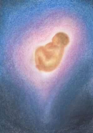 ANSICHTKAART | Baby Blauw | LOT BOUWES
