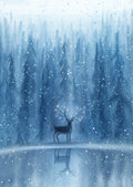 ANSICHTKAART | Forestdeer | LINDE FAAS