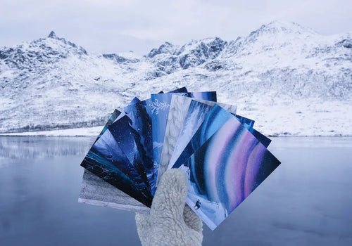 ANSICHTKAART | The magic of the Northern lights | LINDE FAAS