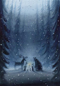 ANSICHTKAART | Little winterlight | LINDE FAAS