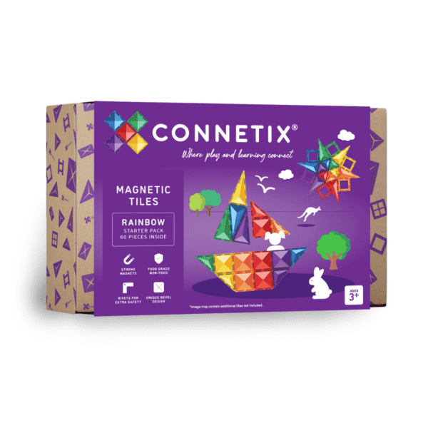 CONNETIX | Rainbow Starter Pack 60 pieces