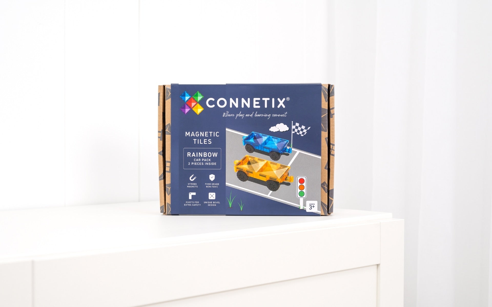CONNETIX | Rainbow Car Pack 2 pieces