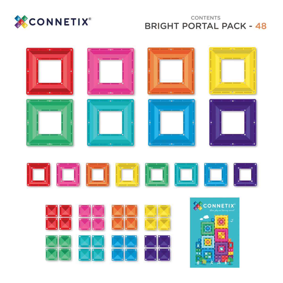 CONNETIX | Bright Portal Pack 48 pieces