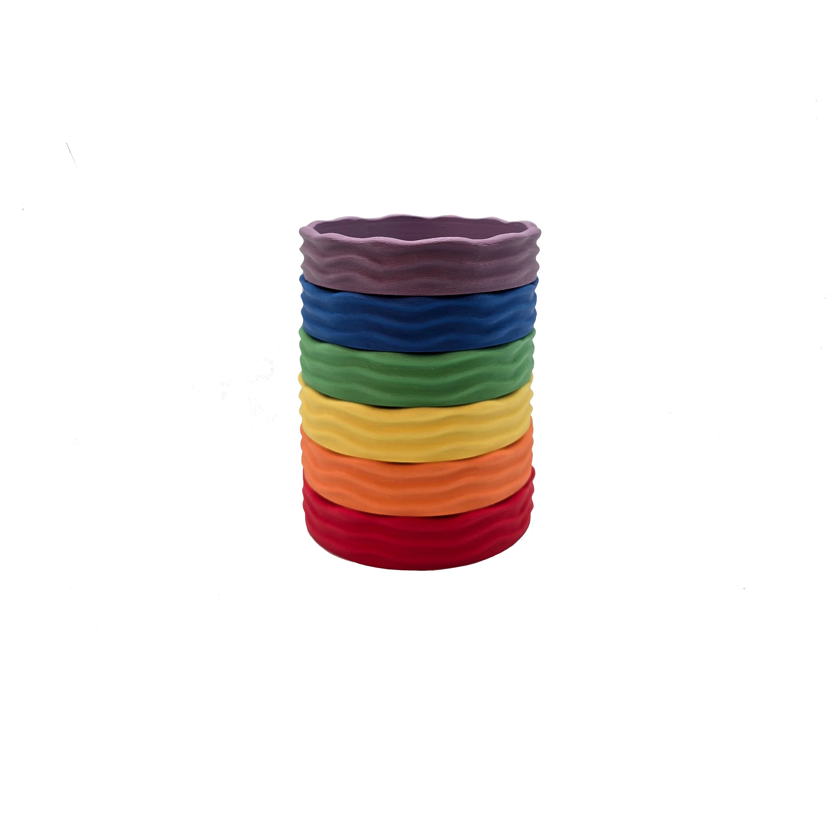 GRENNN | Wave regenboogbakjes set