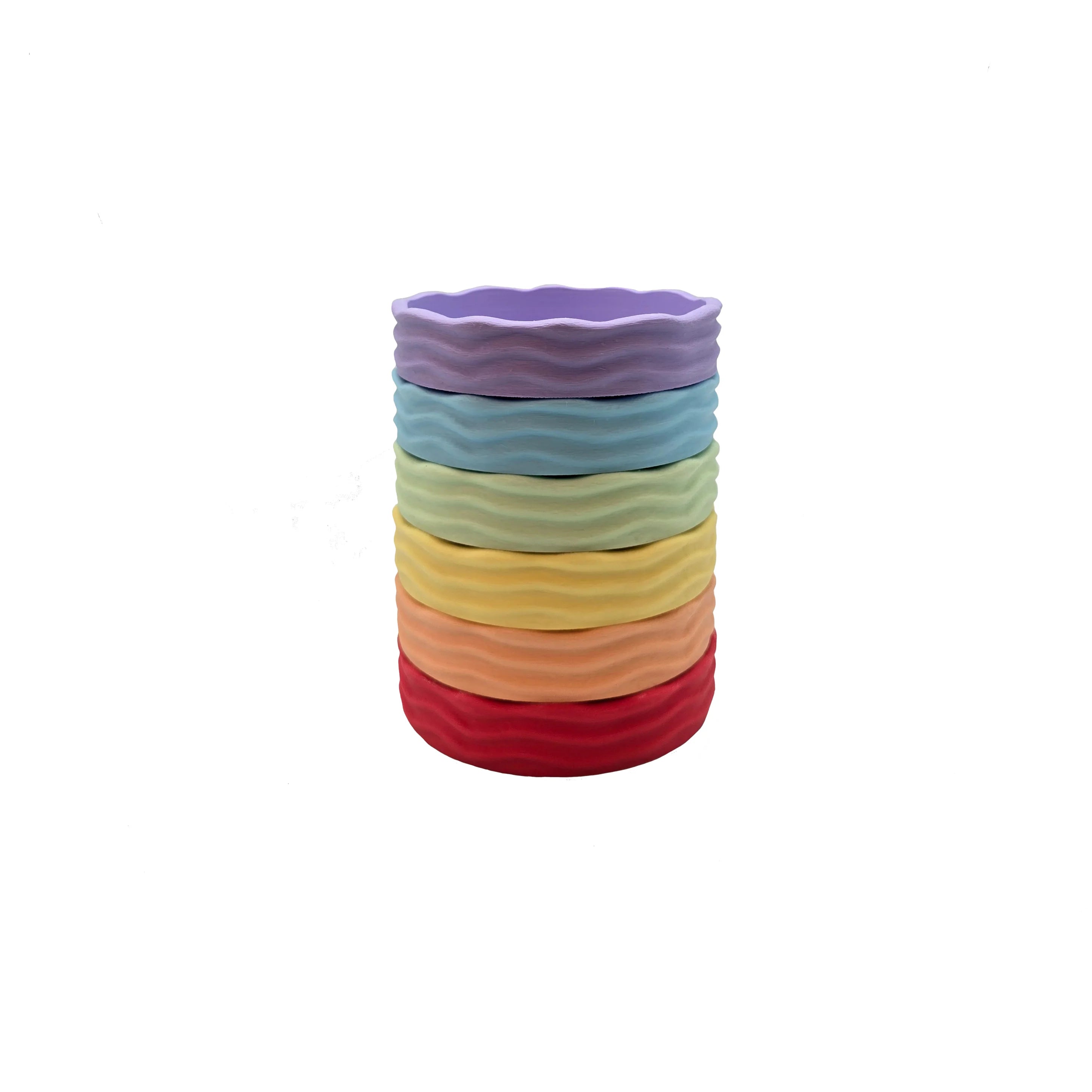 GRENNN | Wave pastelbakjes set