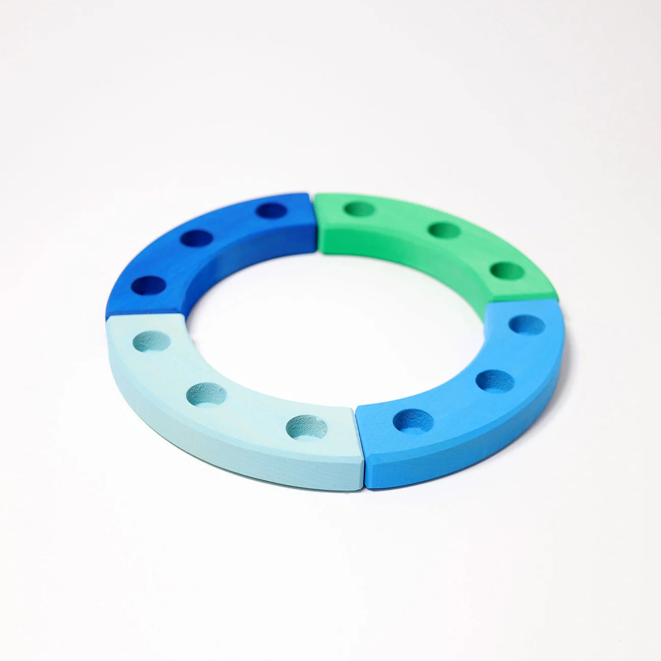 GRIMM’S | Jaarring | Blauw/Groen