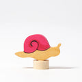 GRIMM’S | Houten jaarring steker | Slak