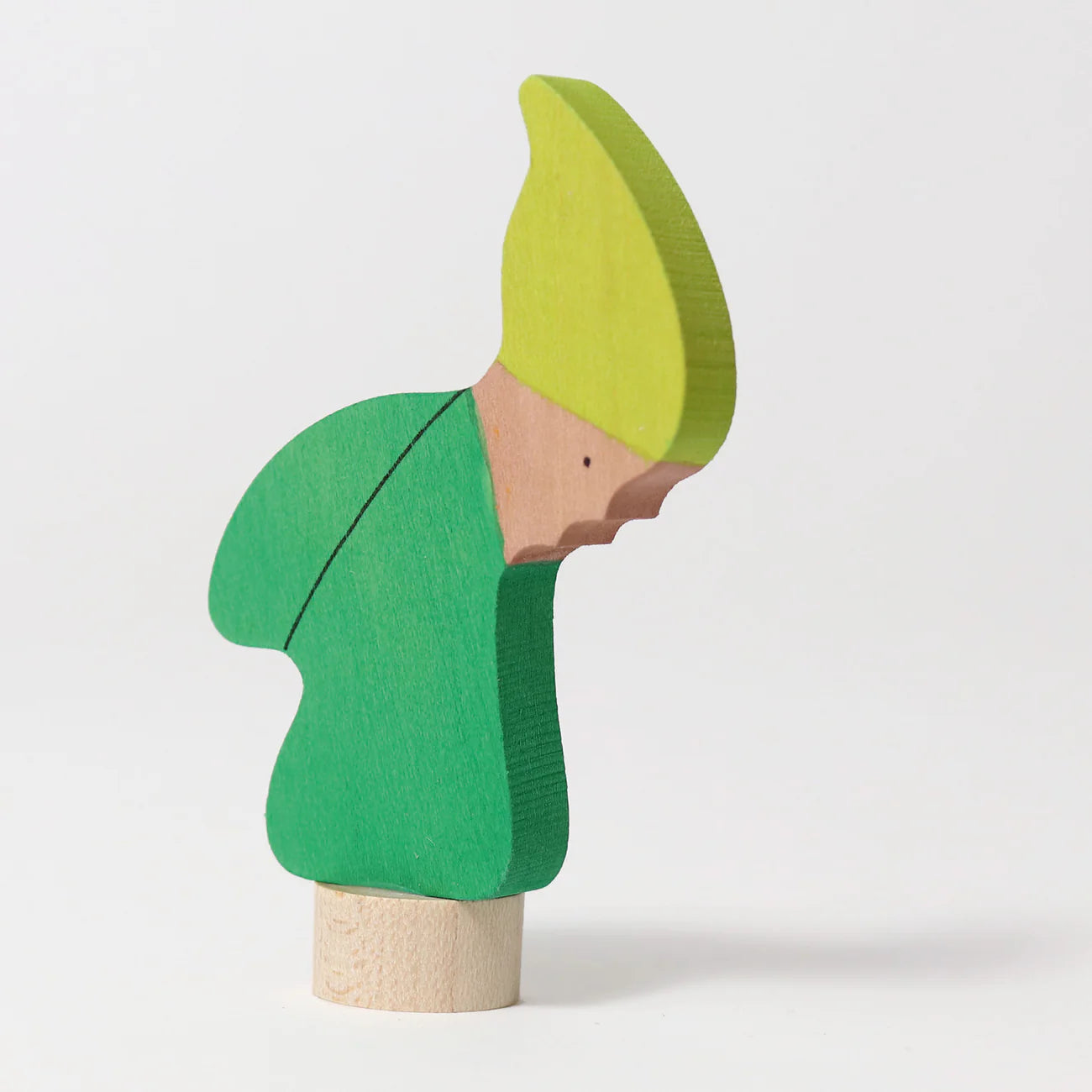 GRIMM’S | Houten jaarring steker | Lente dwerg