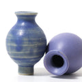 GRIMM’S | Houten jaarring steker | Vaasje (blauw)