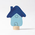 GRIMM’S | Houten jaarring steker | Huisje