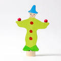 GRIMM’S | Houten jaarring steker | Clown