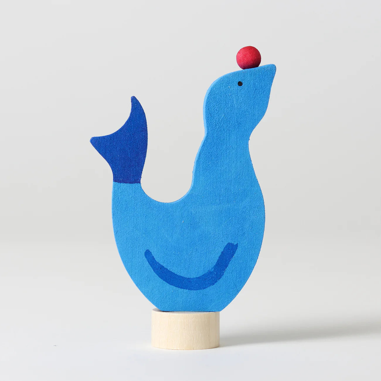 GRIMM’S | Houten jaarring steker | Zeehond