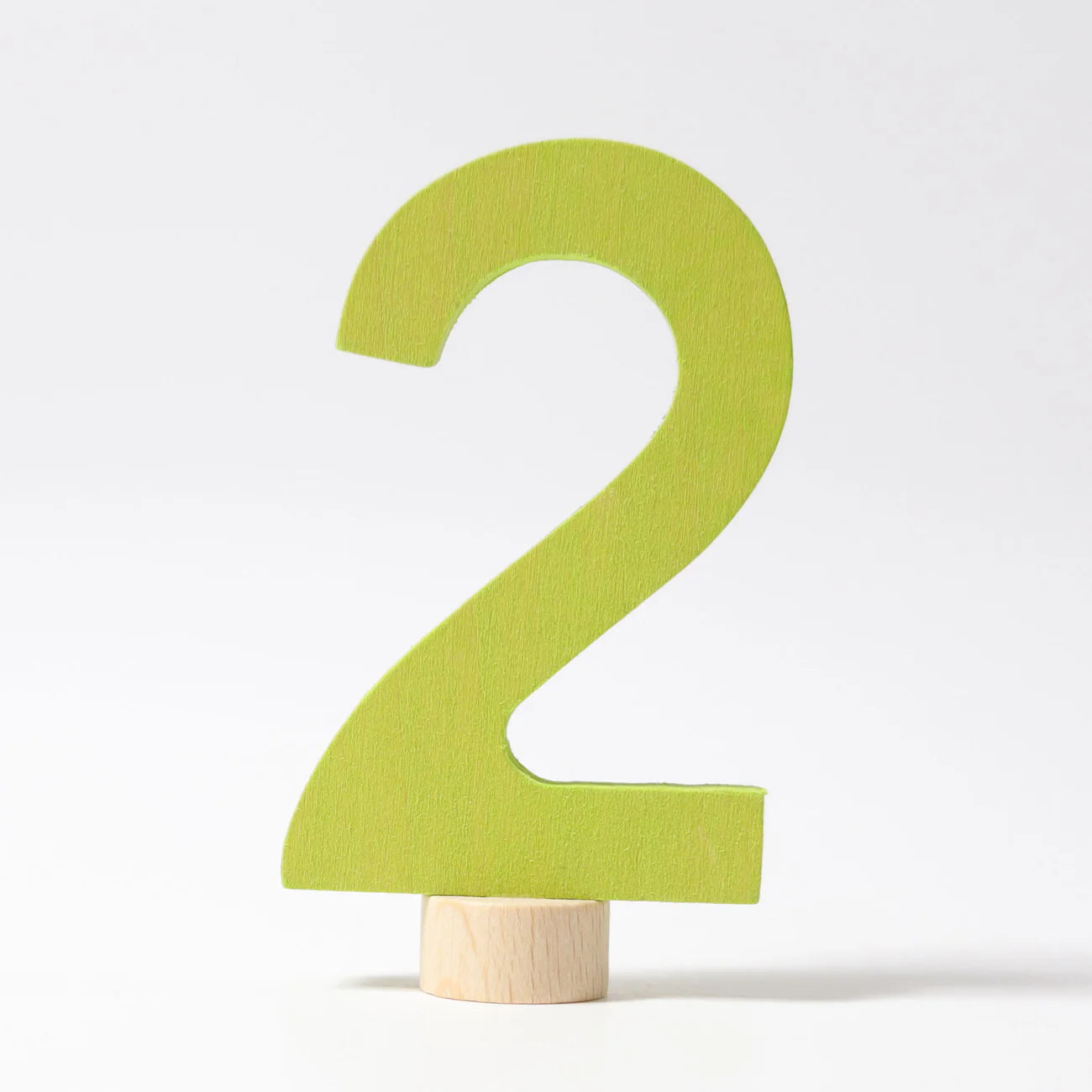 GRIMM’S | Houten jaarring steker | Cijfer 2