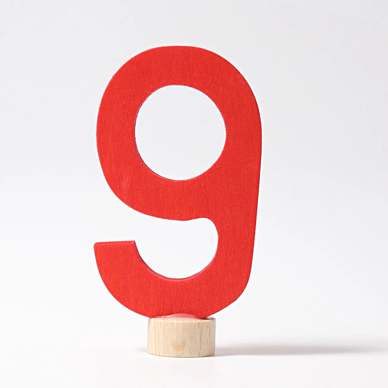 GRIMM’S | Houten jaarring steker | Cijfer 9