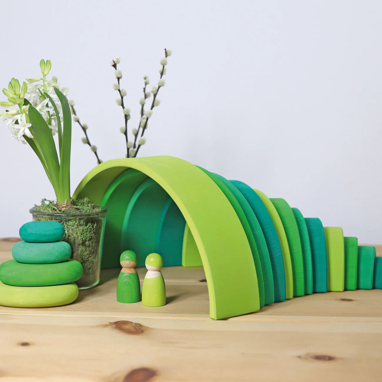 GRIMM’S | Regenboog groot (groen)