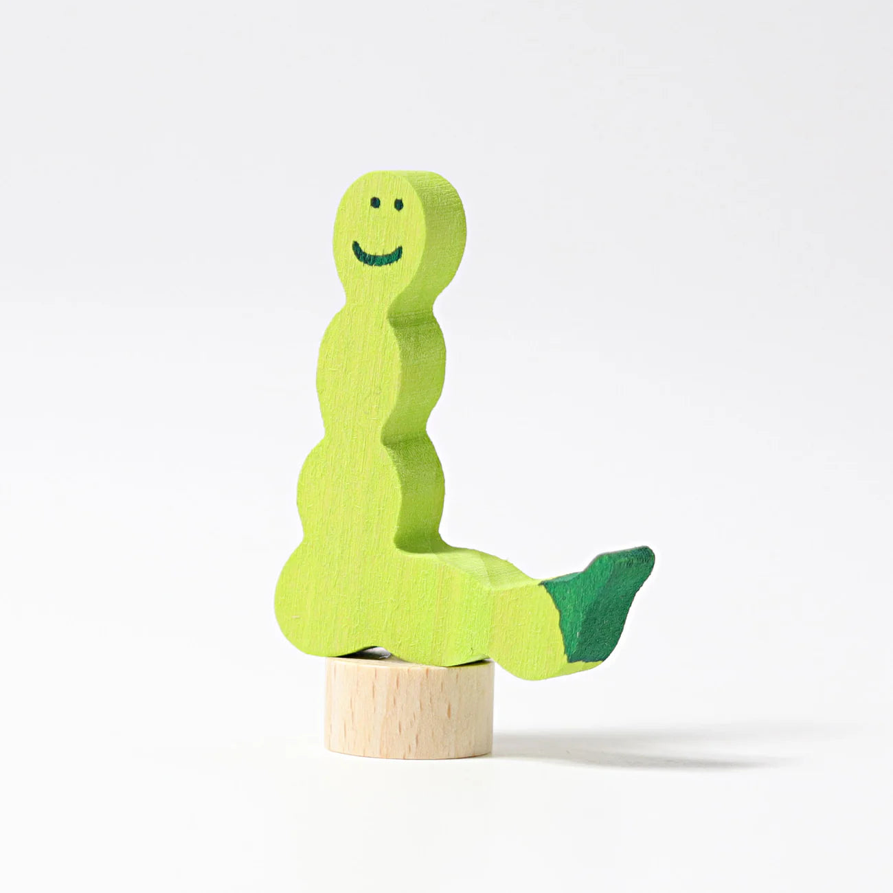 GRIMM’S | Houten jaarring steker | Worm