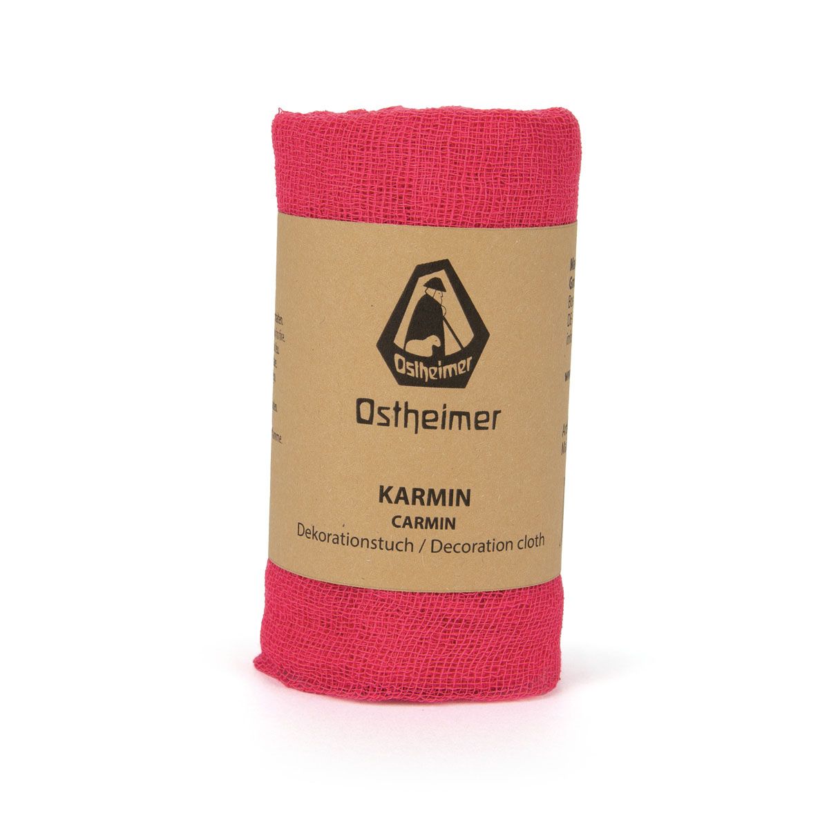 OSTHEIMER | Decoratiedoek karmijn