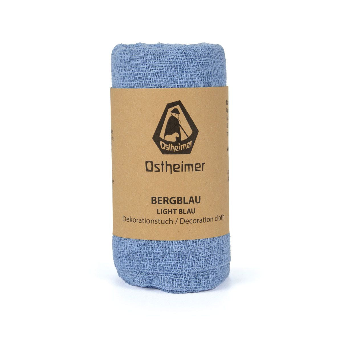 OSTHEIMER | Decoratiedoek lichtblauw