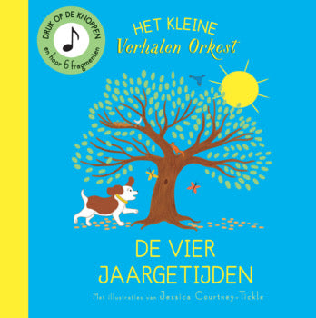 Het kleine verhalen orkest | De vier jaargetijden | Kartonboekje | JESSICA COURTNEY-TICKLE