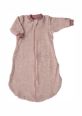 LILANO | Slaapzak wolfleece | Mauve striped