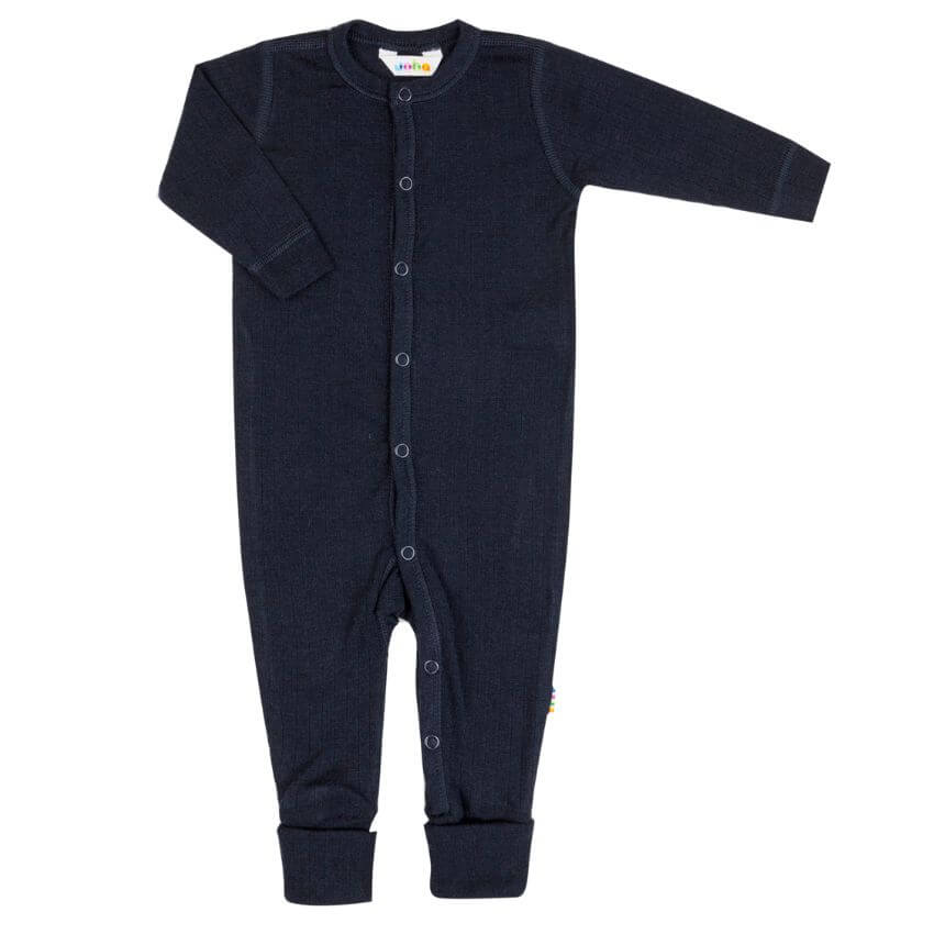 JOHA | Jumpsuit merino wol | Marineblauw