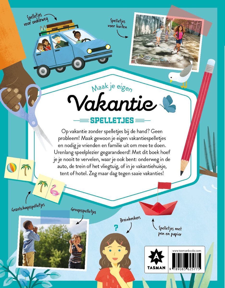 Maak je eigen vakantie spelletjes