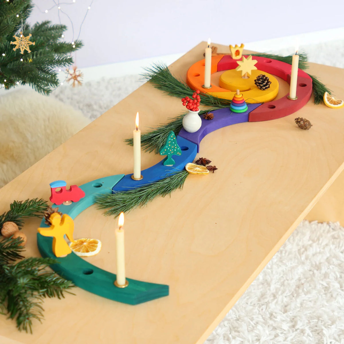 Grimm's | adventspiraal regenboog