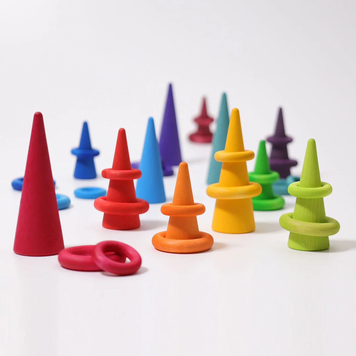 Grimm's | bouw ringen regenboog