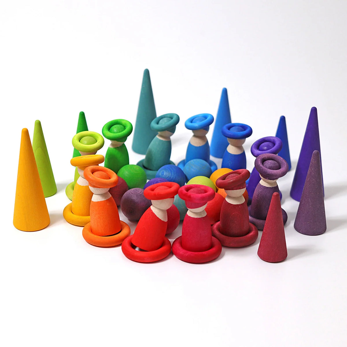 Grimm's | bouw ringen regenboog