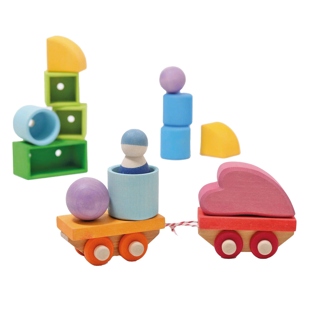 Grimm's | bouwset houten trein
