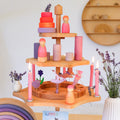 Grimm's | bijenwas kaars roze
