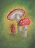 ANSICHTKAART | Paddenstoel | LOT BOUWES