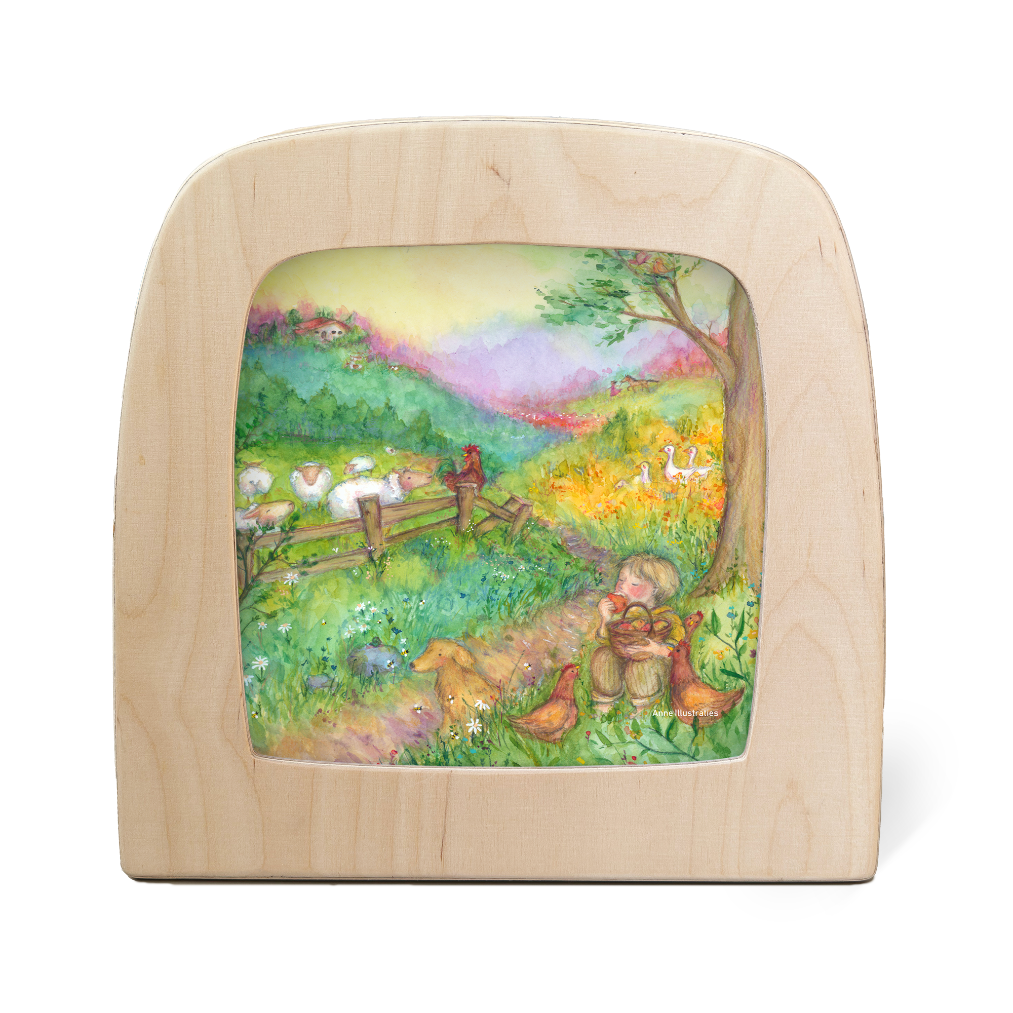 TOVERLUX | silhouet | ANNE ILLUSTRATIES | Farm Life