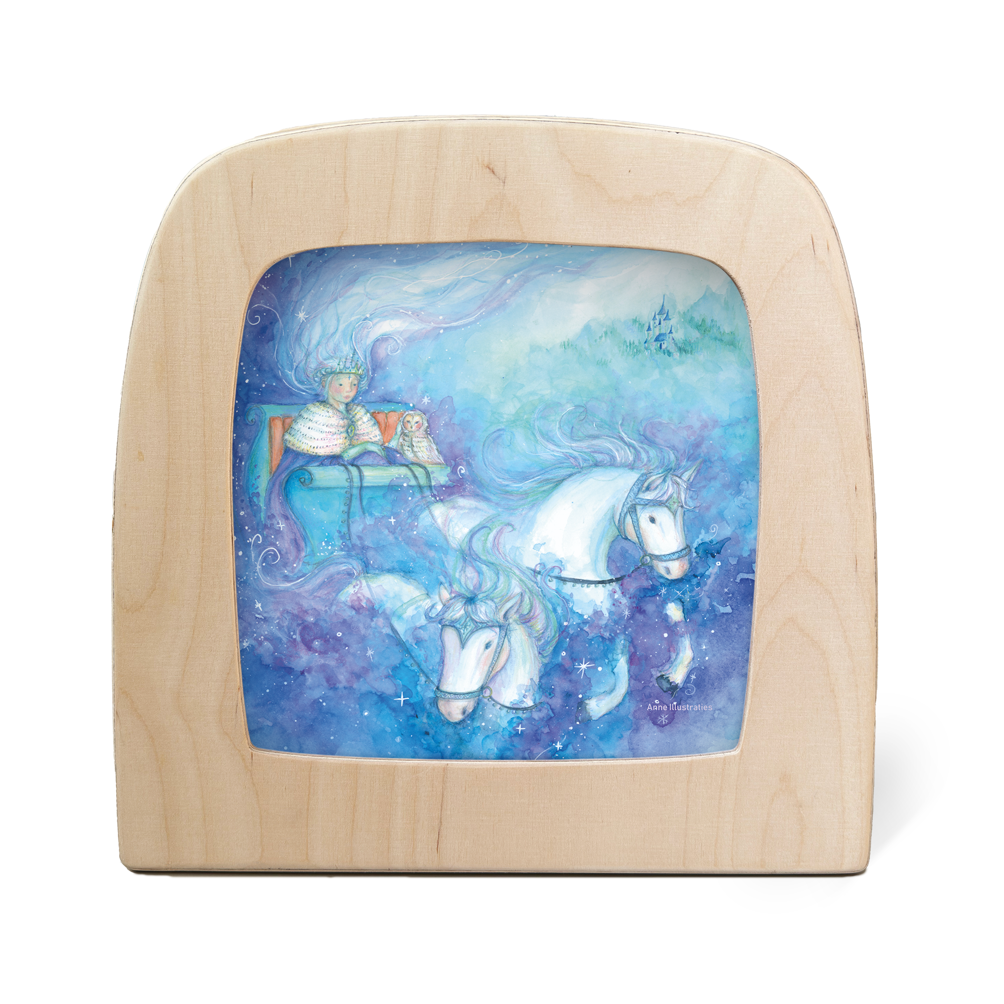 TOVERLUX | silhouet | ANNE ILLUSTRATIES | Ice Queen