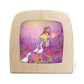 TOVERLUX | silhouet | ANNE ILLUSTRATIES | Little Goose Girl
