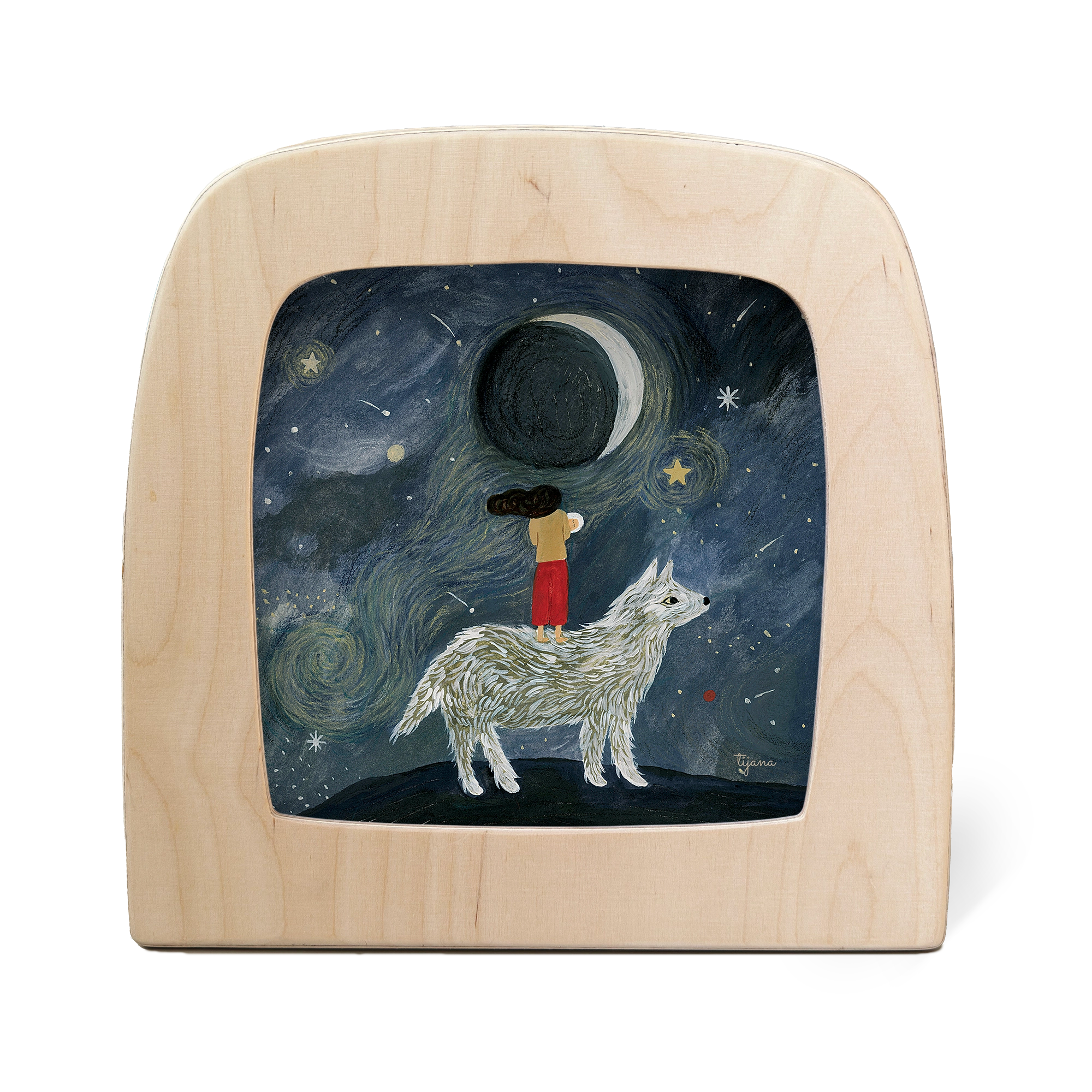 TOVERLUX | silhouet | TIJANA DRAWS | Wolf Mother