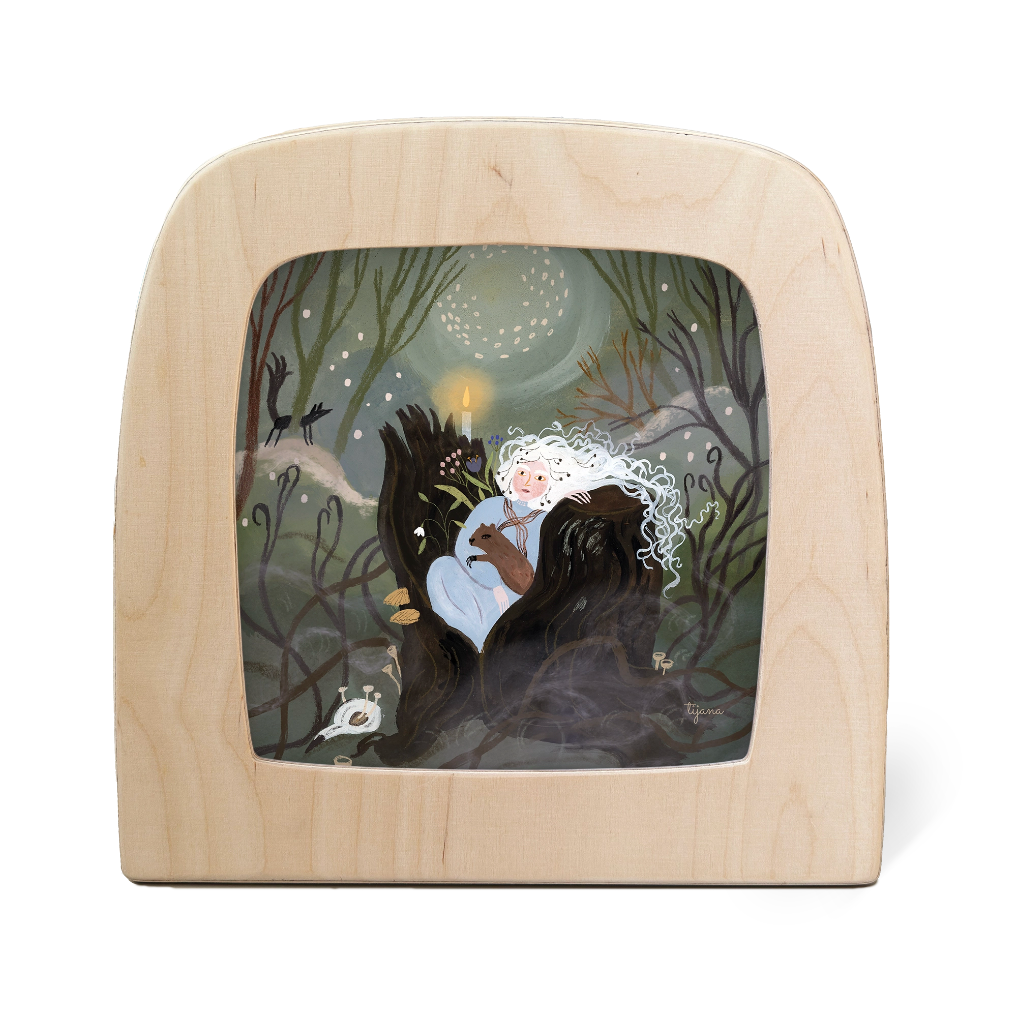 TOVERLUX | silhouet | TIJANA DRAWS | Forest Nimf