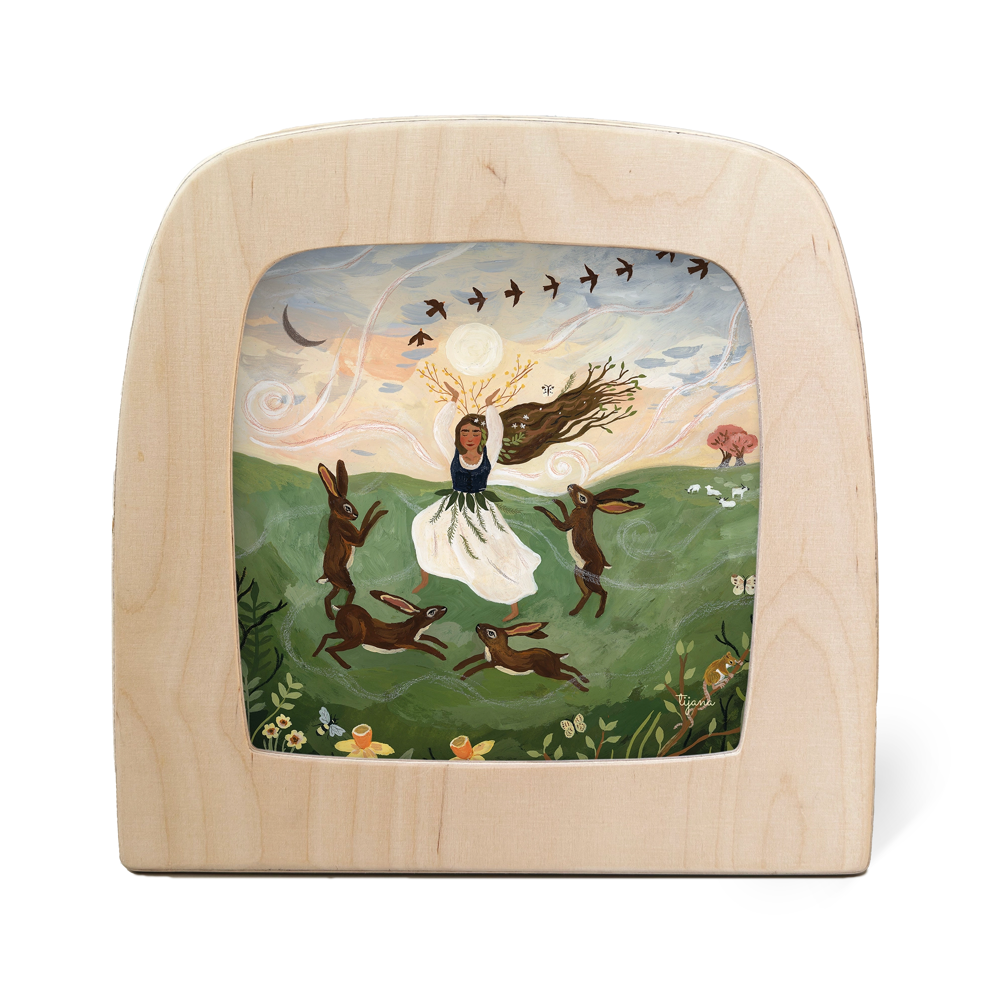 TOVERLUX | silhouet | TIJANA DRAWS | Dancing with Hares