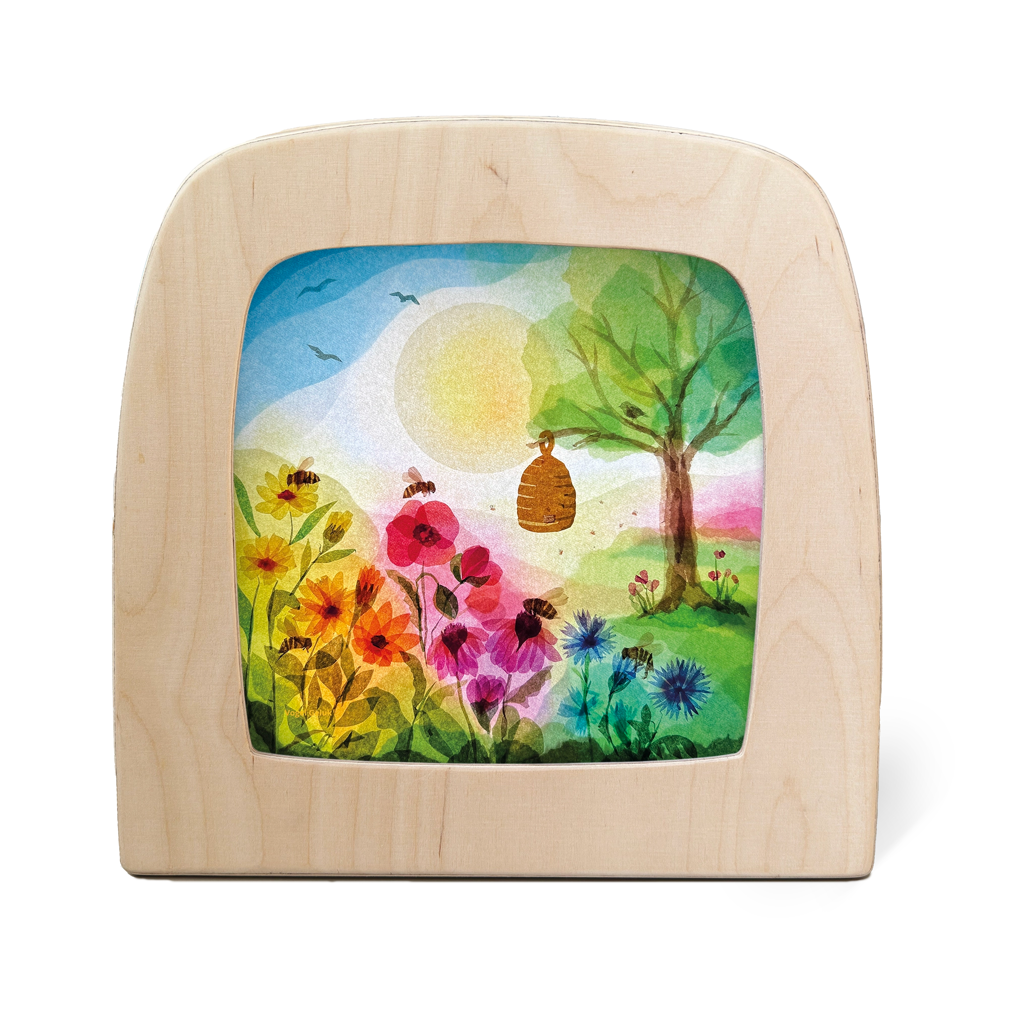 TOVERLUX | silhouet | VOGEL GELUK | Honeybees