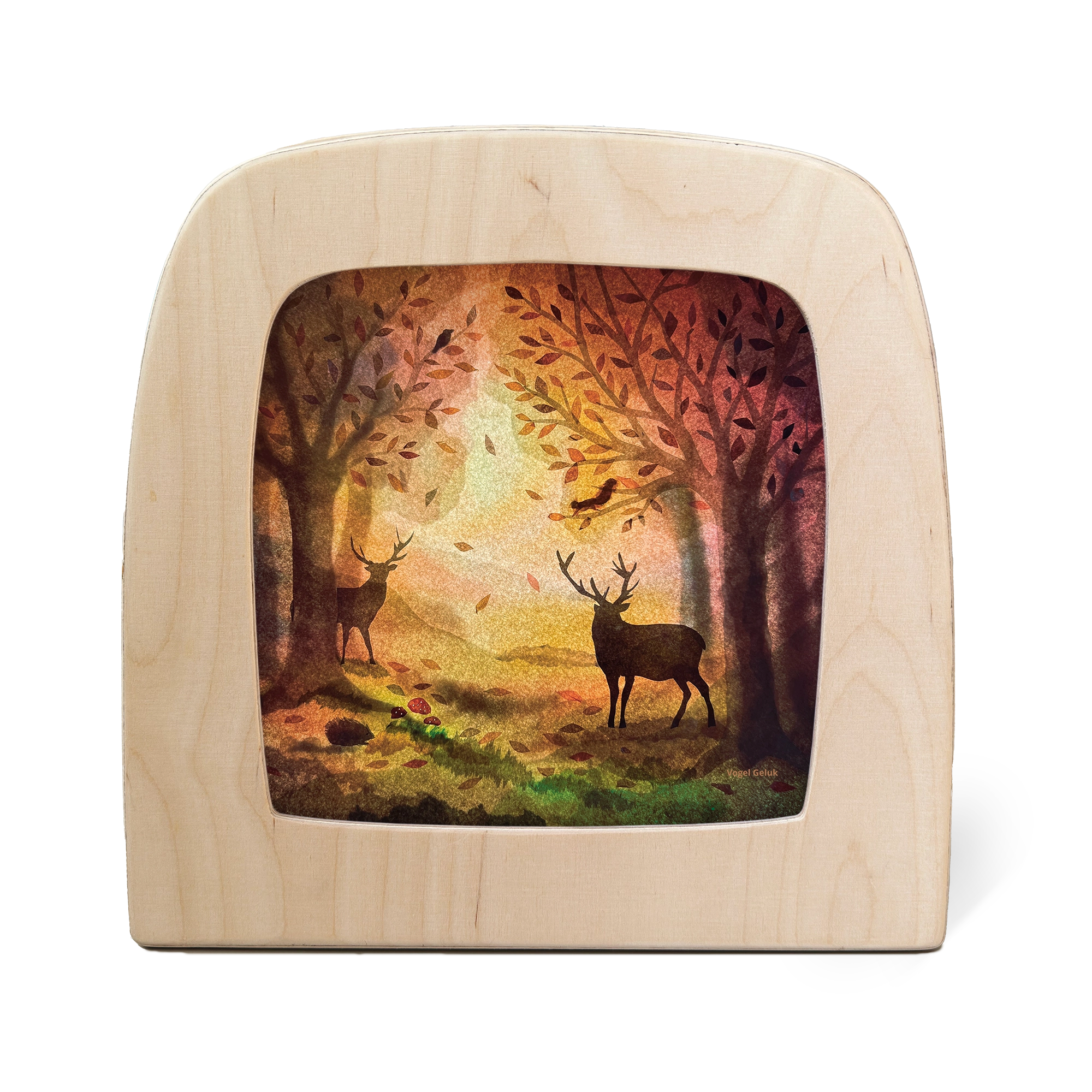 TOVERLUX | silhouet | VOGEL GELUK | Komorebi