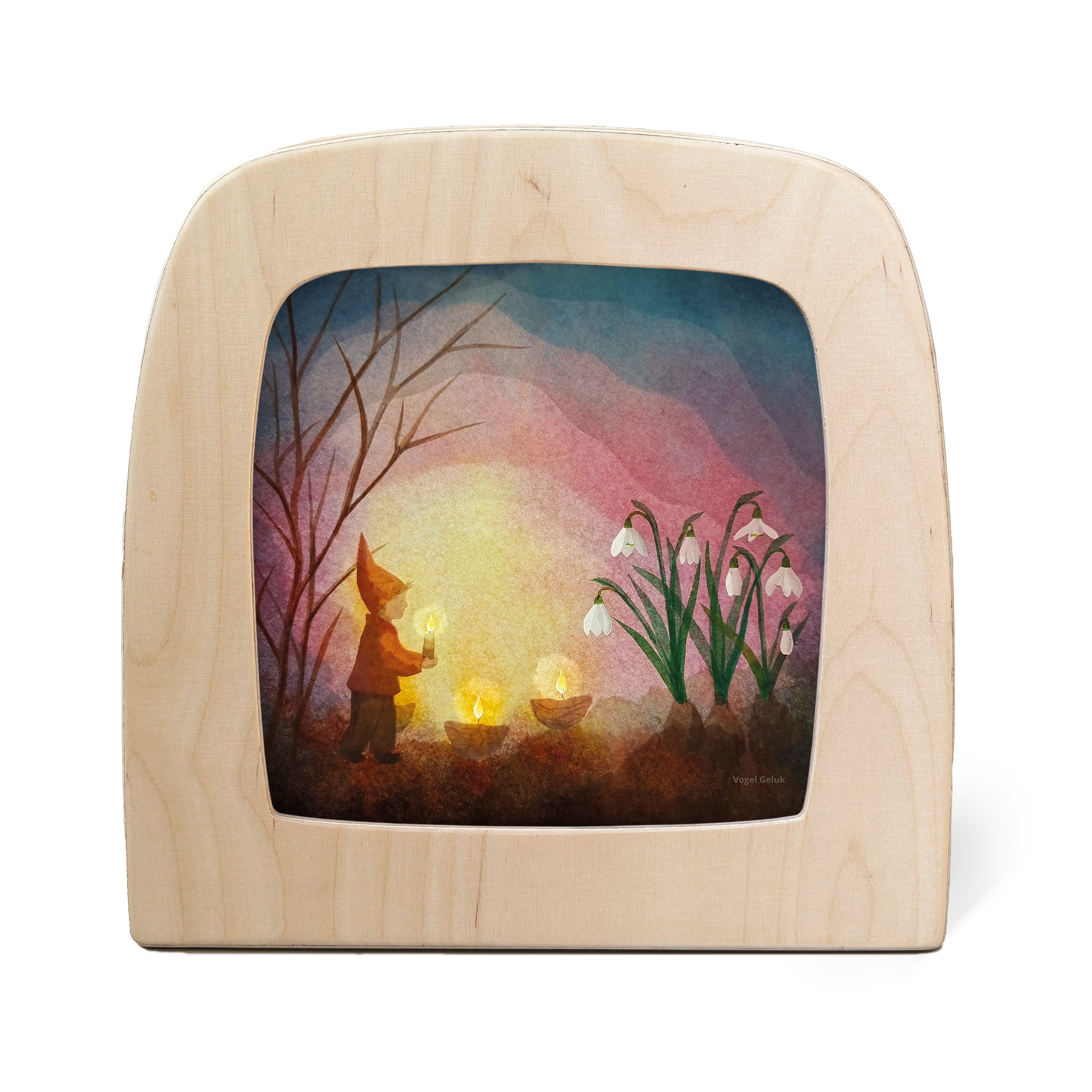 TOVERLUX | silhouet | VOGEL GELUK | Kindling Spring