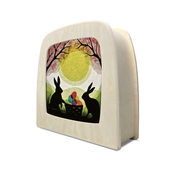 TOVERLUX | silhouet | VOGEL GELUK | Bunny Treasures