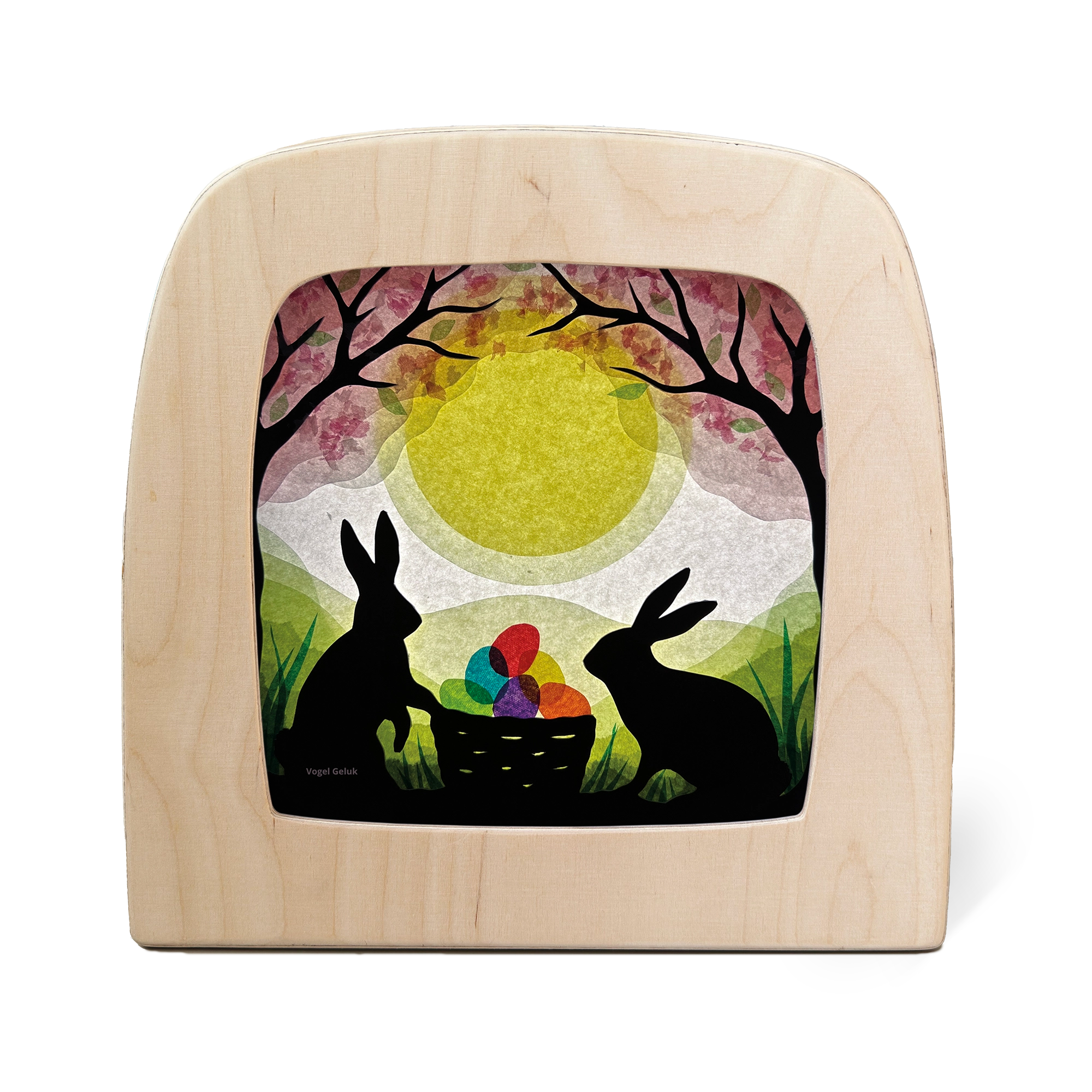 TOVERLUX | silhouet | VOGEL GELUK | Bunny Treasures